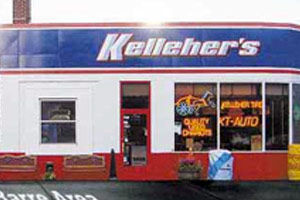 Kelleher Tire storefront in Scranton, PA